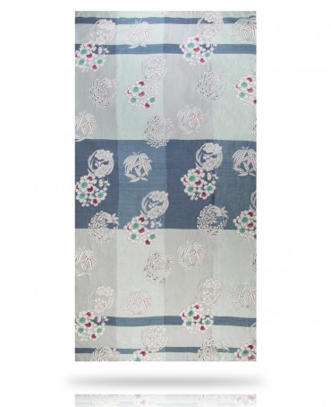 Палантин Женский SN40-JAPONAIS/BLEU